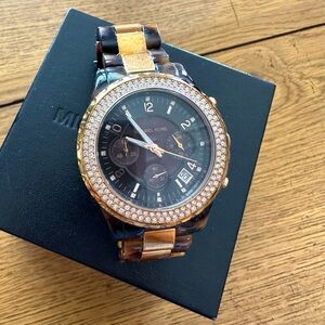 Michael Kors Tortoise shell Watch